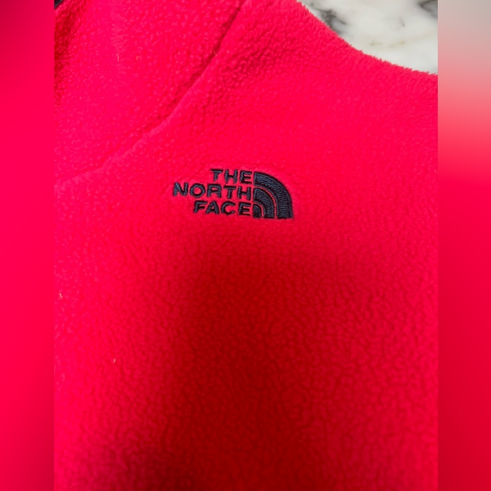 The North Face Kids' Pink and Navy Hoodie - Picture 4 of 6
